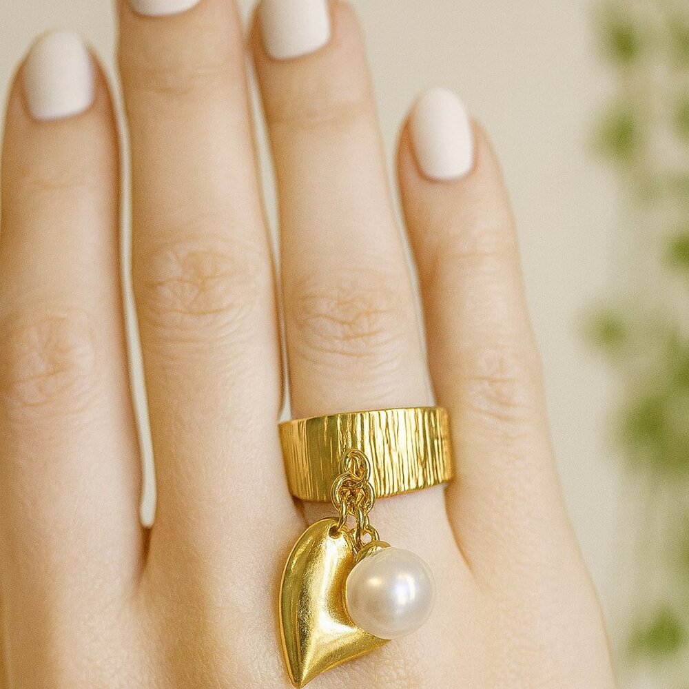 18K Gold Plated 304 Stainless Steel Rings